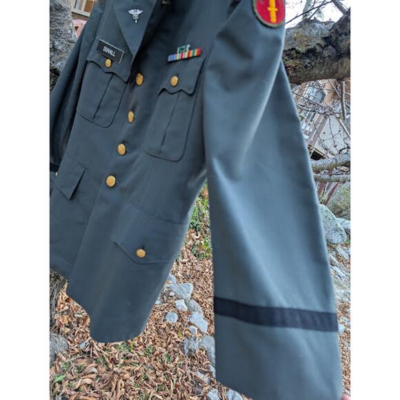 Vintage US Army Post WW2 Dress Uniform Jacket 63rd Infantry Division Collectable - Picture 8 of 10